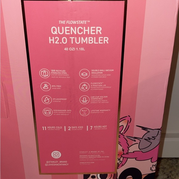 Stanley Pink LABUBU Party Tumbler - Picture 6 of 6